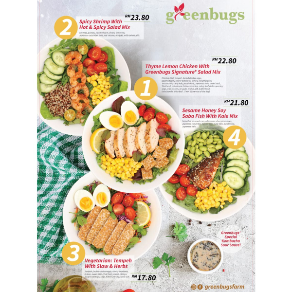 GreenBug's Healthy Salad Meal